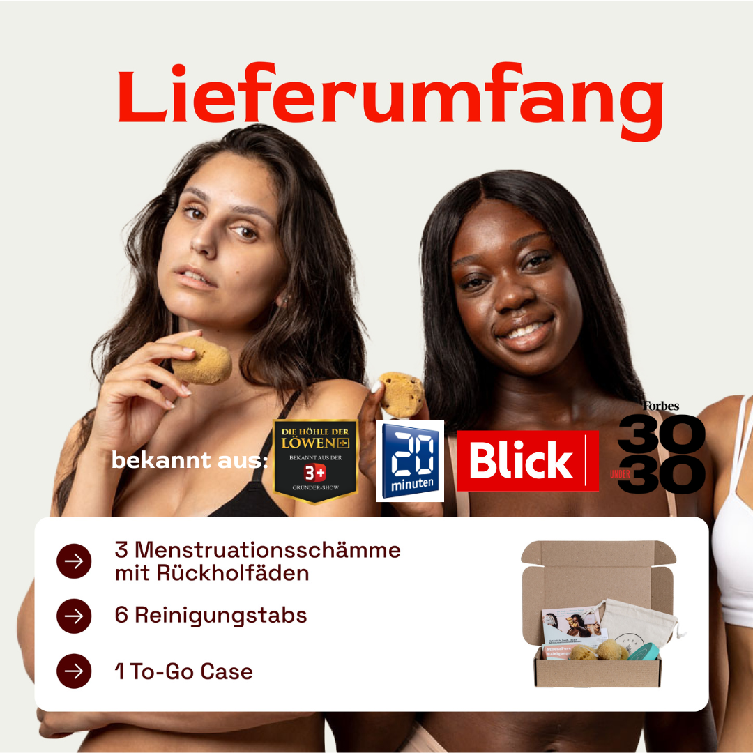 Lieferumfang Hera Organics Starterset