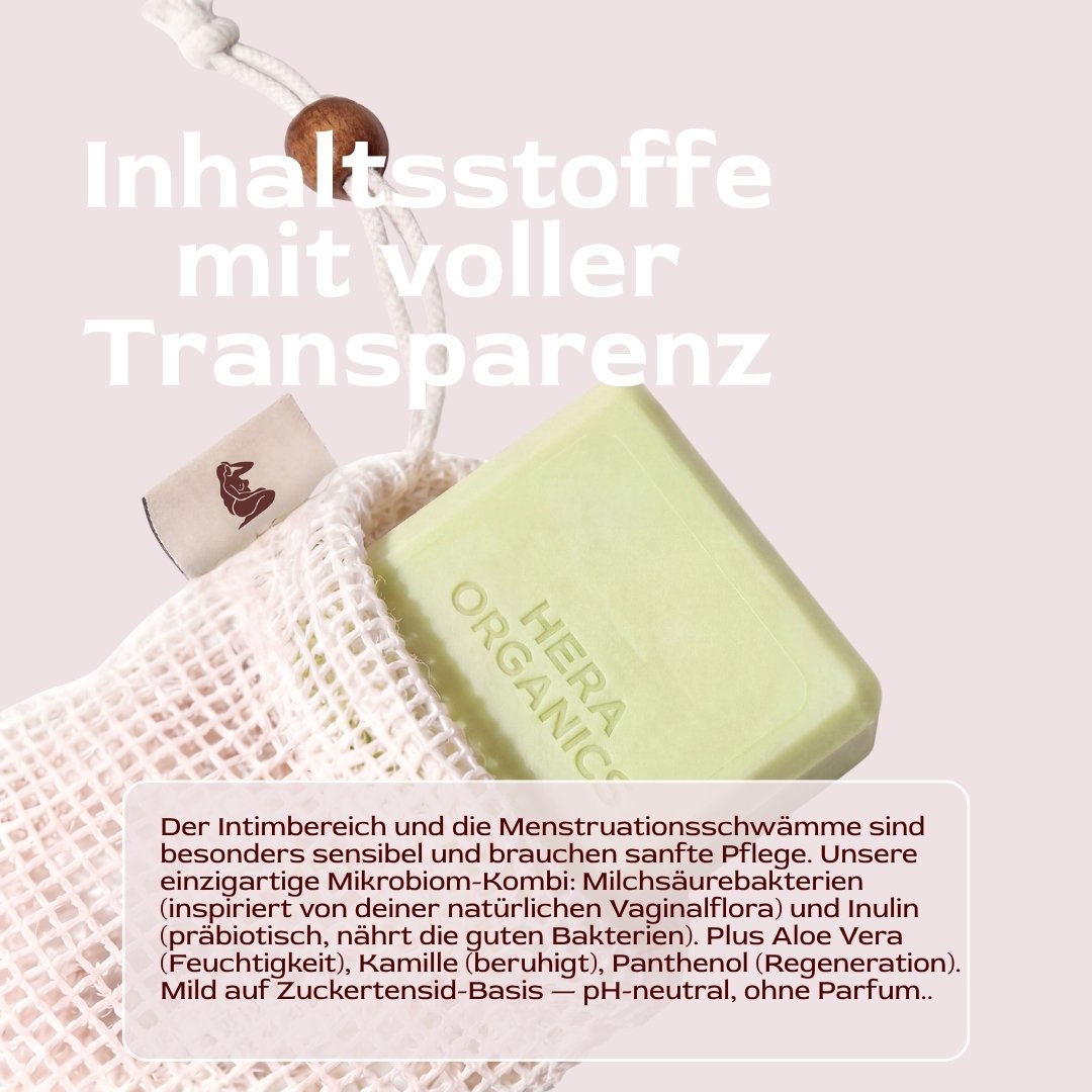 Launch-Bundle: 2 in 1 Intim-Schwammseife + Travel Case