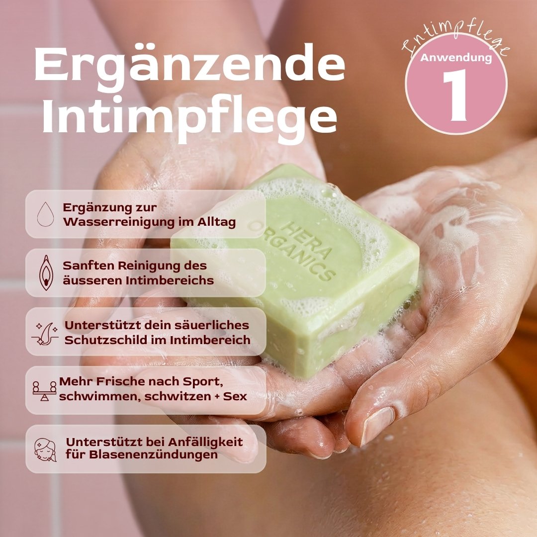 Launch-Bundle: 2 in 1 Intim-Schwammseife + Travel Case