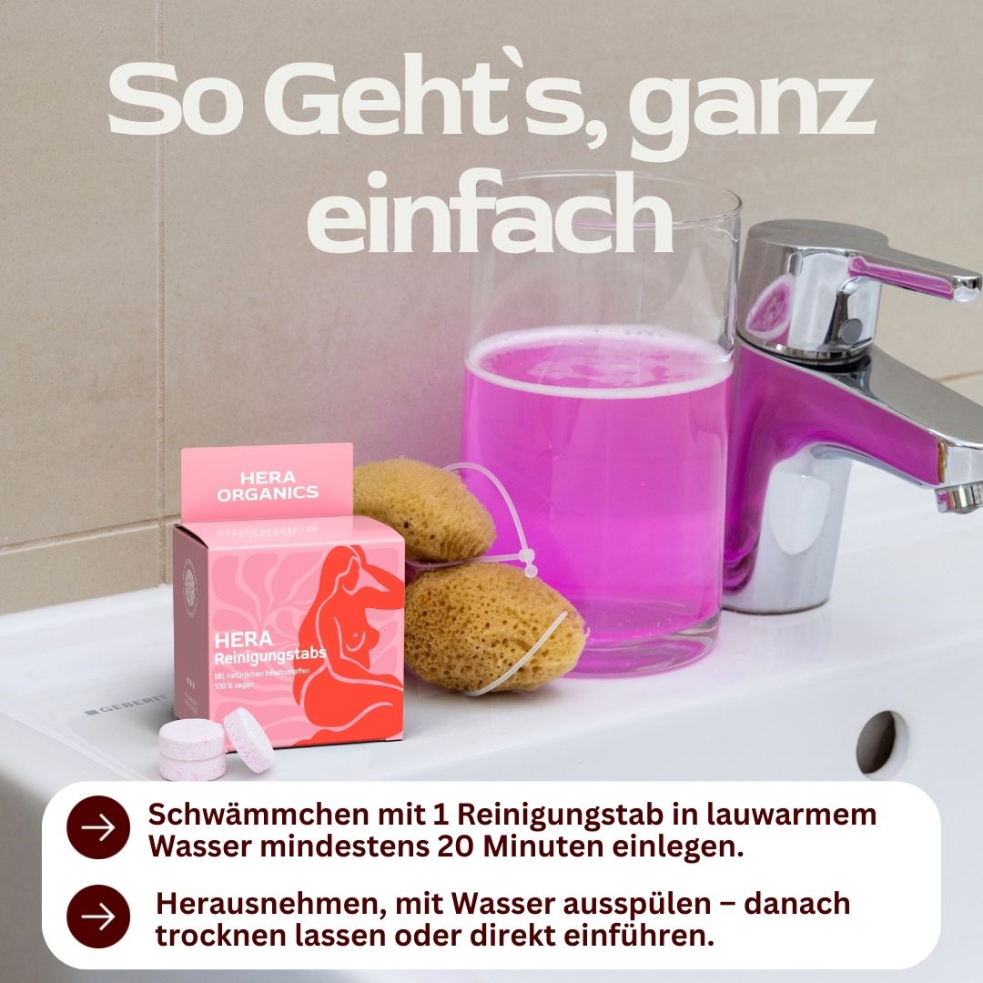 Anwendung Reinigungstabs Anleitung