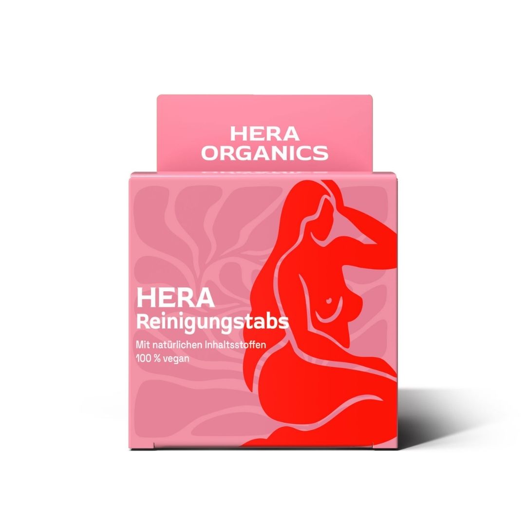 Reinigungstabs Menstruationsschwamm 3 Zyklen